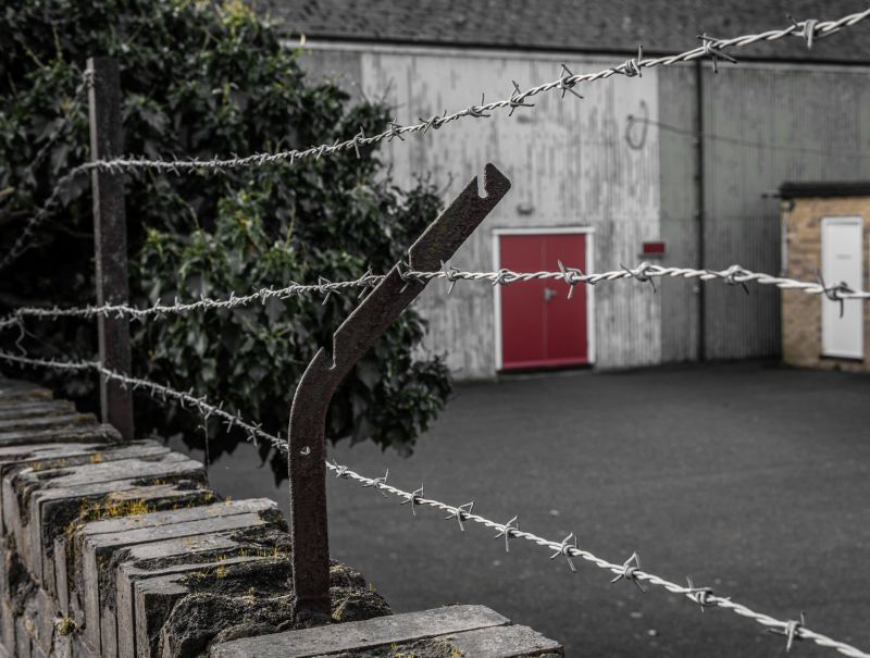 Industrial Fence Repair detail